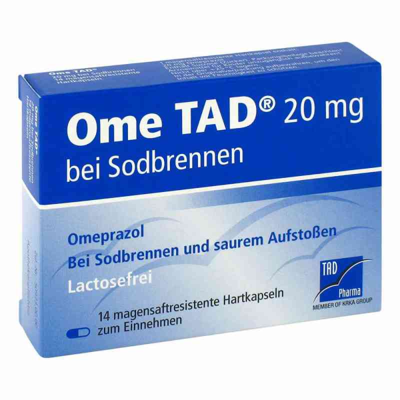 Ome TAD 20mg bei Sodbrennen 14 stk von TAD Pharma GmbH PZN 00002654