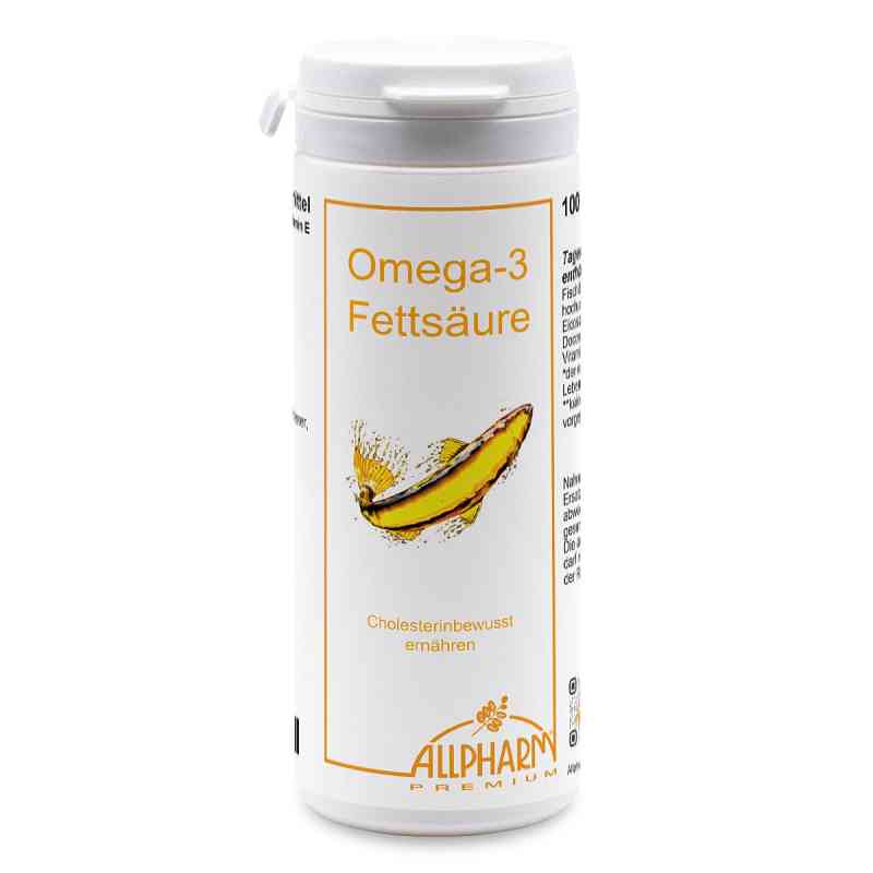 Omega 3 Fettsäuren Kapseln 100 stk von ALLPHARM Vertriebs GmbH PZN 07415106
