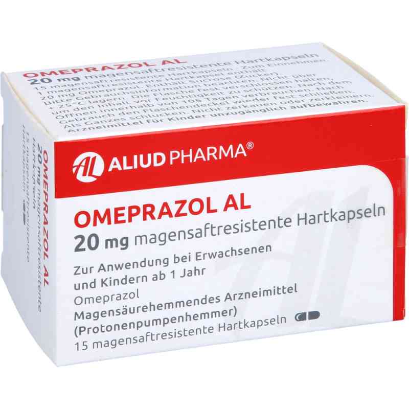 Omeprazol AL 20mg 15 stk von ALIUD Pharma GmbH PZN 09667450