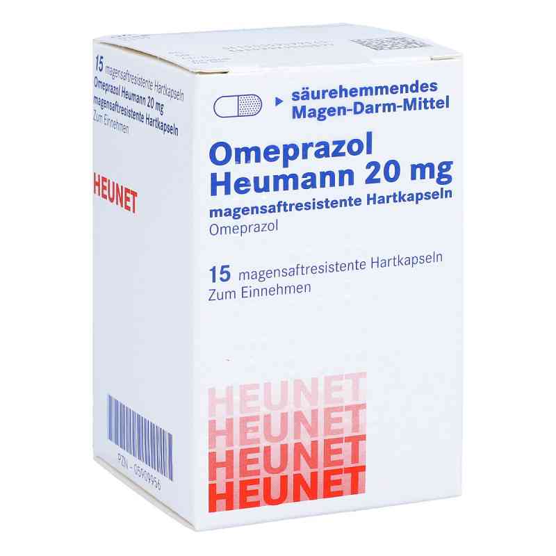 Omeprazol Heumann 20 mg magensaftresistent Hartkps.Heunet 15 stk von Heunet Pharma GmbH PZN 05909956