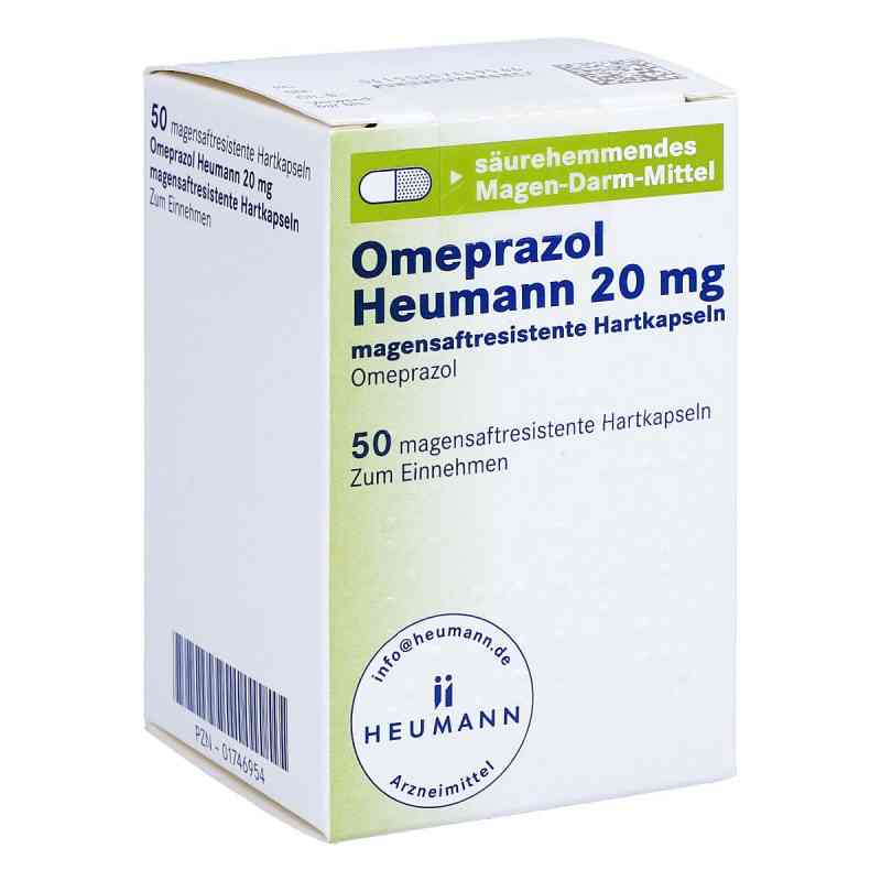 Omeprazol Heumann 20mg 50 stk von HEUMANN PHARMA GmbH & Co. Generi PZN 01746954