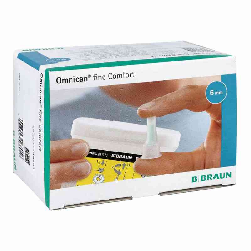 Omnican fine Comfort Pen Kanüle 31 Gx6 mm a 100 St 1 Pck von B. Braun Melsungen AG PZN 14054867