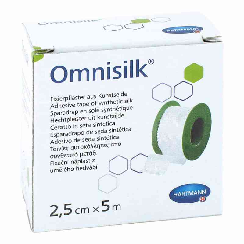 Omnisilk Fixierpflaster Kunstseide 2,5 cmx5 m 1 stk von PAUL HARTMANN AG PZN 11163544