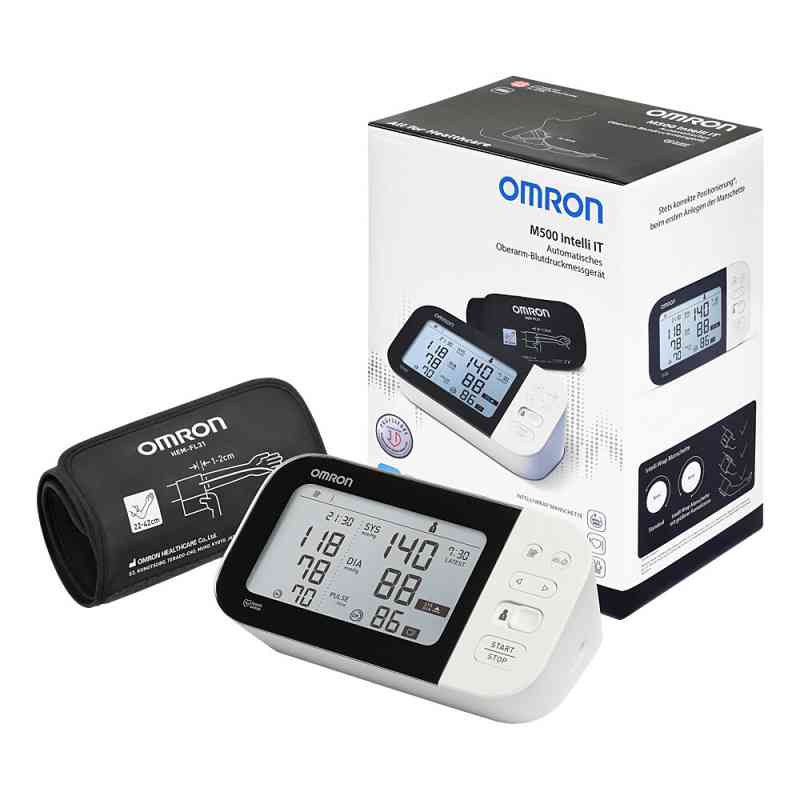Omron M500 Intelli It Oberarm Blutdruckmessgerät 1 stk von HERMES Arzneimittel GmbH PZN 15423367