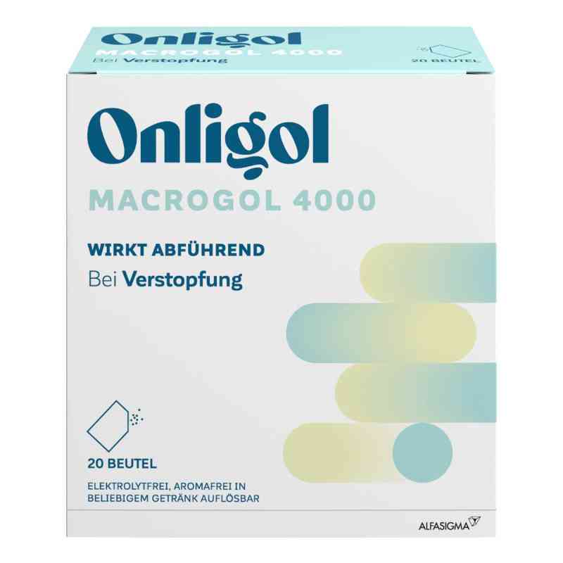 Onligol Macrogol 4000 Pulver bei Verstopfung 20X10 g von Alfasigma GmbH PZN 19388320