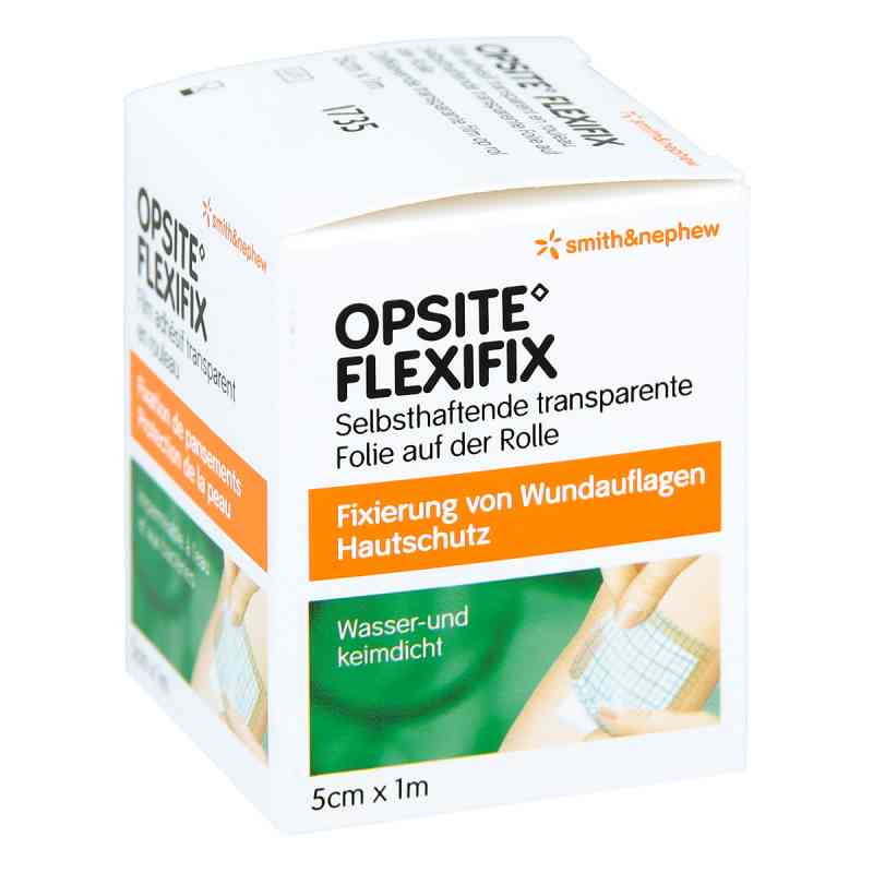 Opsite Flexifix Pu Folie 5 cmx1 m unsteril Rolle 1 stk von Smith & Nephew GmbH PZN 00680325