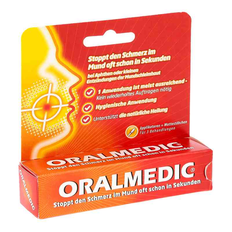 Oralmedic Applikatoren 3 stk von Omega Pharma Deutschland GmbH PZN 04042857