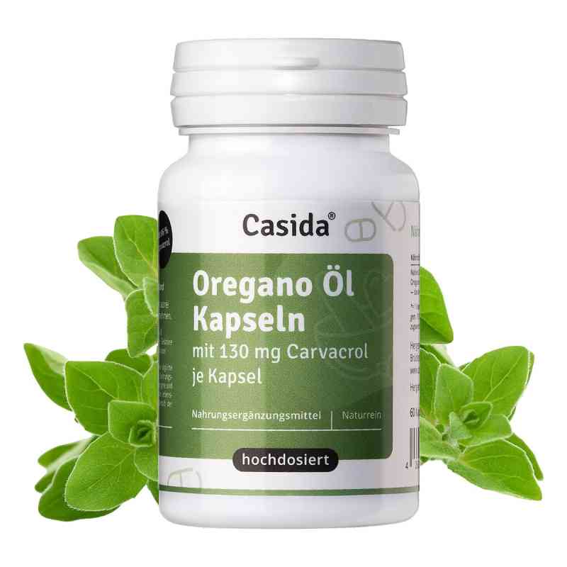 Oregano Öl Kapseln Hochdosiert 60 stk von Casida GmbH PZN 18181321