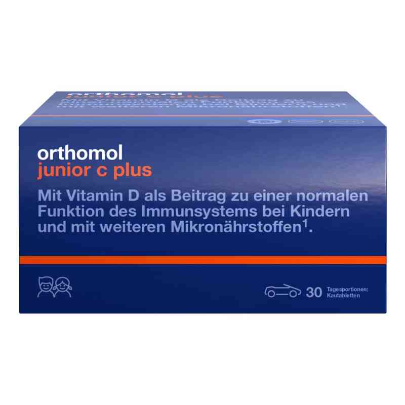 Orthomol junior C plus Kautabletten Mandarine-Orange 30 stk von Orthomol pharmazeutische PZN 10013630