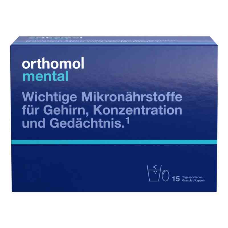 Orthomol Mental Granulat/Kapseln 15er-Packung 1 Pck von Orthomol pharmazeutische PZN 10551706