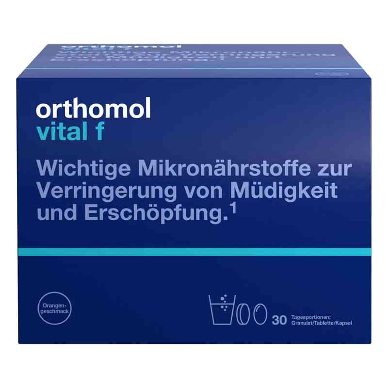 Orthomol Vital F 30 Granulat/Kapseln Kombipackung Orange 1 stk von Orthomol pharmazeutische Vertrie PZN 01319643