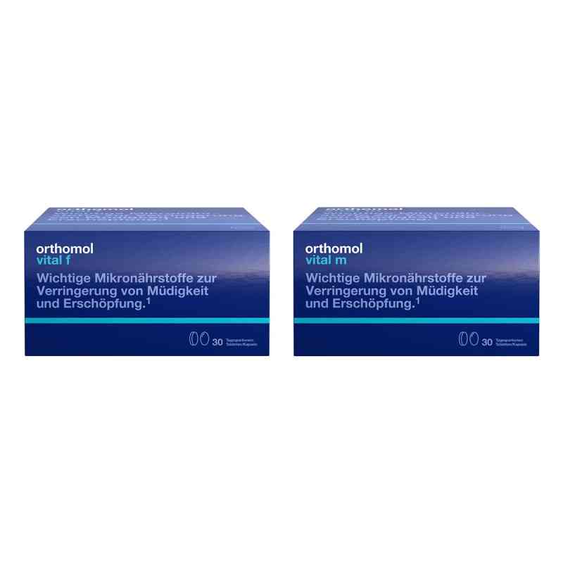 Orthomol Vital f + Orthomol Vital m Tabletten/kapseln   von  PZN 08104347
