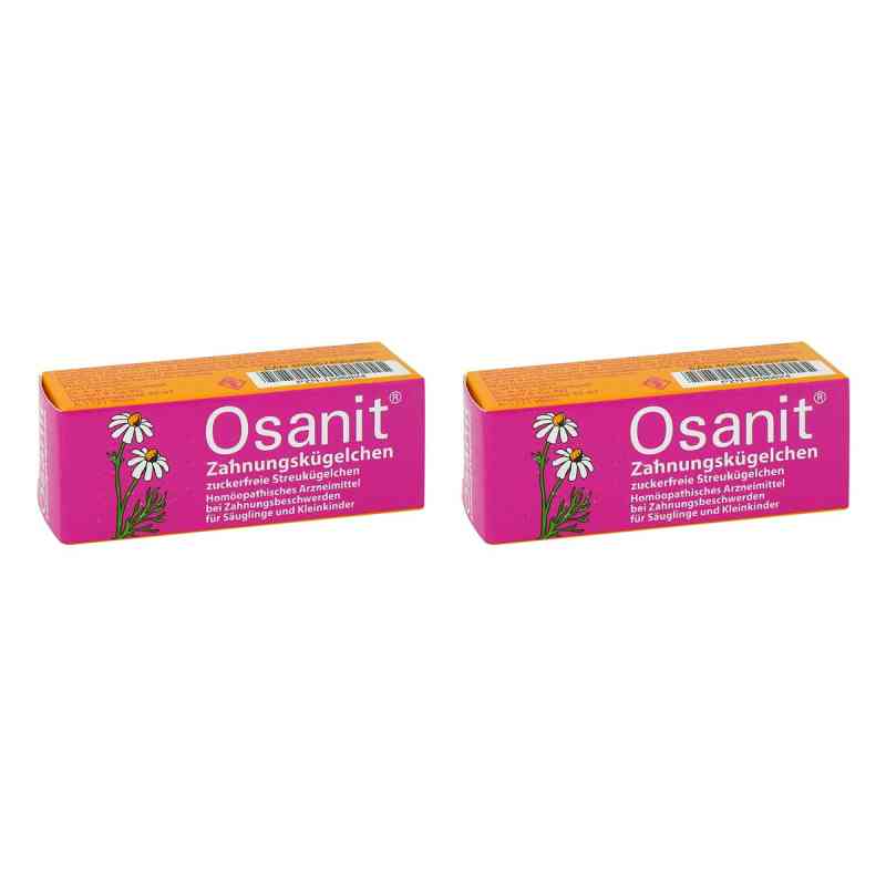Osanit Globuli Zuckerfrei 2x7.5 g von HERMES Arzneimittel GmbH PZN 08104509