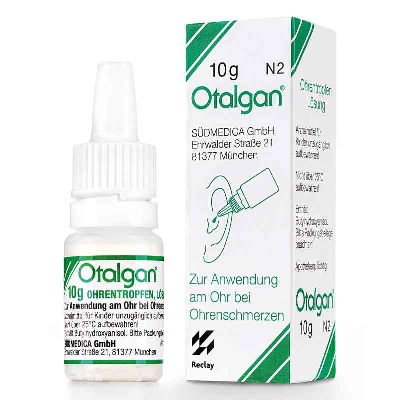 Otalgan Ohrentropfen 10 g von Südmedica GmbH PZN 04884645
