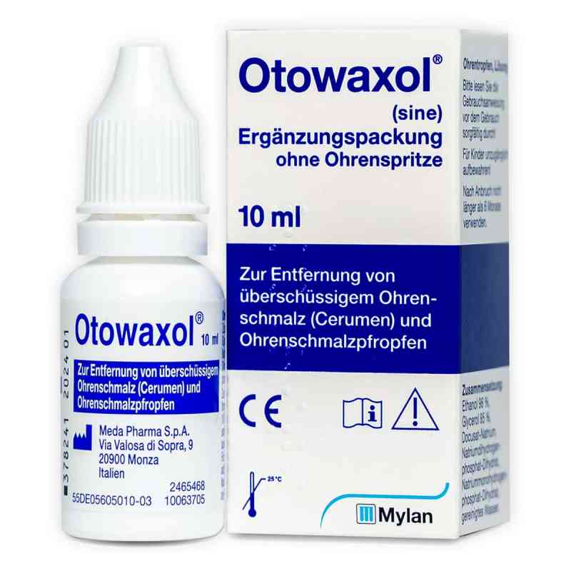 Otowaxol Sine:Ohrenschmalzentfernung zur sanften Ohreneinigung 10 ml von Viatris Healthcare GmbH PZN 02268439