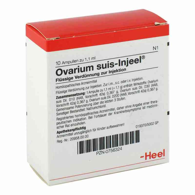 Ovarium Suis Injeel Ampullen 10 stk von Biologische Heilmittel Heel GmbH PZN 00756324