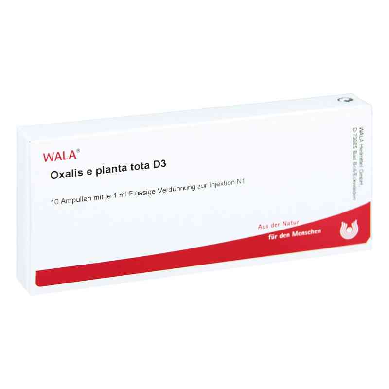 Oxalis E Planta Tota D3 Ampullen 10X1 ml von WALA Heilmittel GmbH PZN 02830349