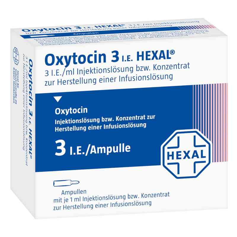 Oxytocin 3 Hexal Injektions-/infusionslösung 10 stk von Hexal AG PZN 03547644