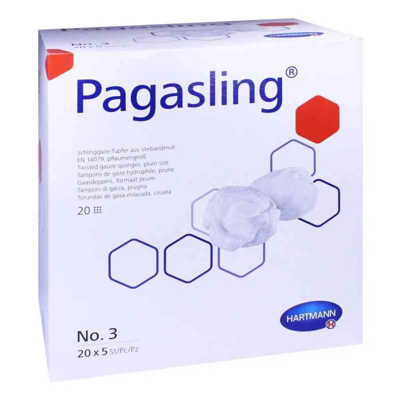 Pagasling Mulltupfer steril Größe 3 pflaumengross 20X5 stk von PAUL HARTMANN AG PZN 11113405