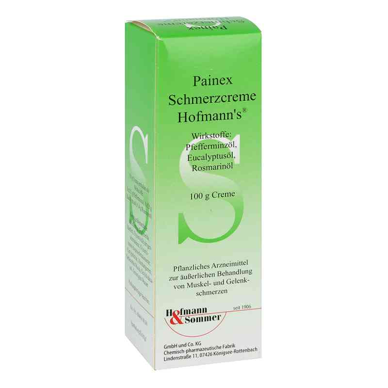 Painex Schmerzcreme Hofmann's 100 g von Hofmann & Sommer GmbH & Co. KG PZN 10947195