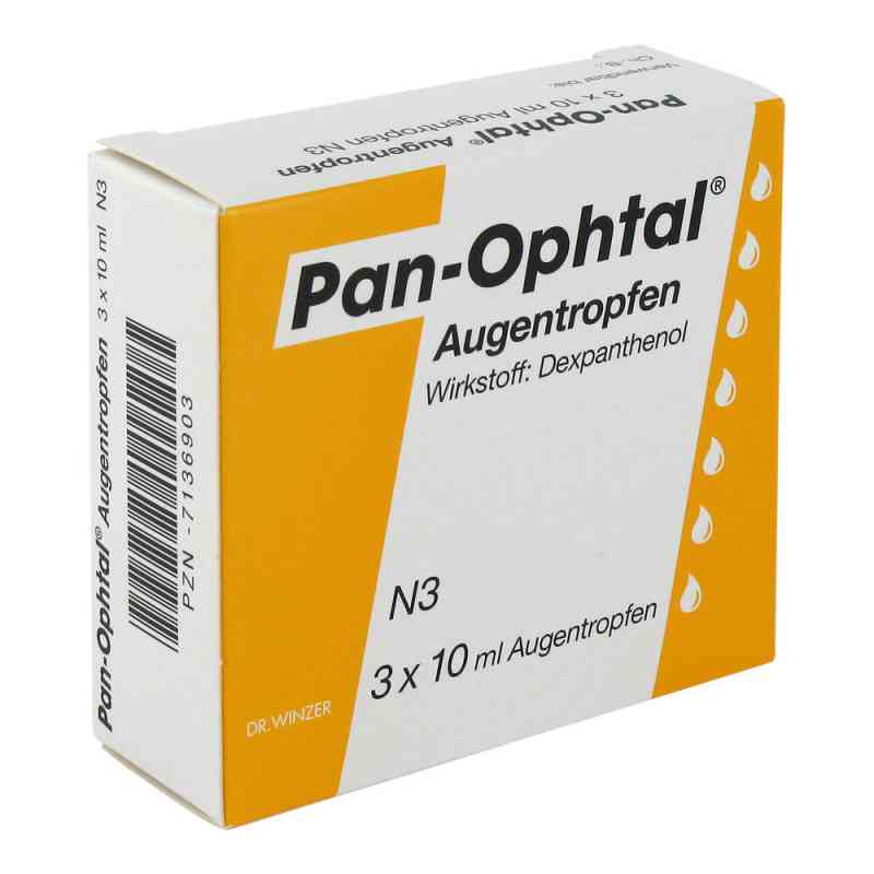 Pan Ophtal Augentropfen 3X10 ml von Dr. Winzer Pharma GmbH PZN 07136903