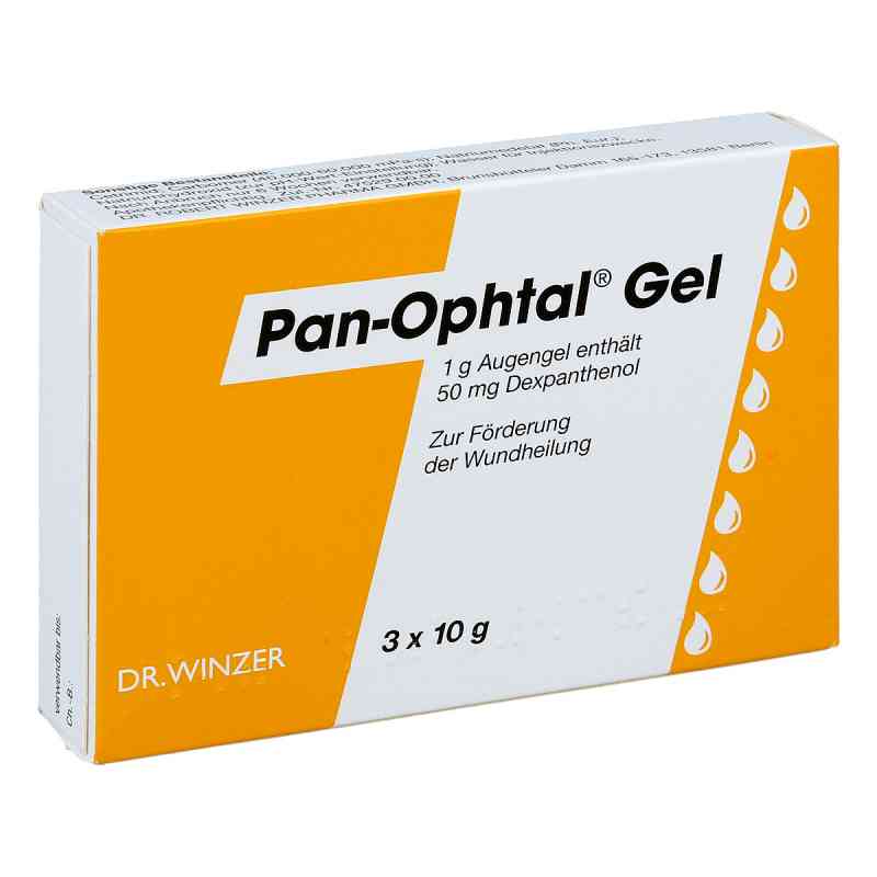 Pan Ophtal Gel 3X10 g von Dr. Robert Winzer Pharma GmbH PZN 02003563