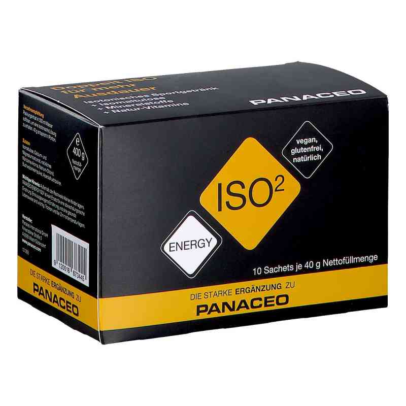 Panaceo Iso2 Drink Pulver Sachets 10X40 g von Panaceo International GmbH PZN 19844479
