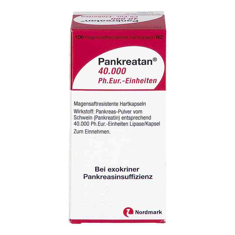 Pankreatan 40.000 Ph.eur.-einheiten Msr.hartkaps. 100 stk von NORDMARK Pharma GmbH PZN 18676028