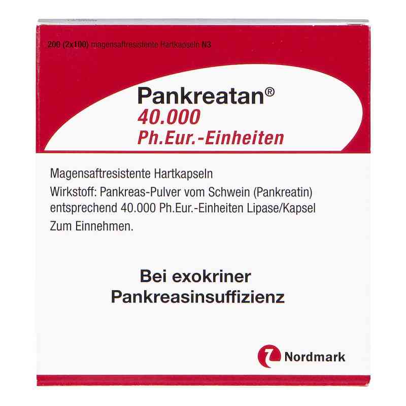 Pankreatan 40.000 Ph.eur.-einheiten Msr.hartkaps. 200 stk von NORDMARK Pharma GmbH PZN 18676034