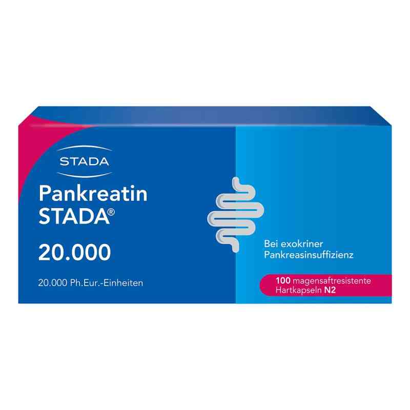 Pankreatin STADA 20.000 bei Verdauungsstörung 100 stk von STADA Consumer Health Deutschland GmbH PZN 14307765