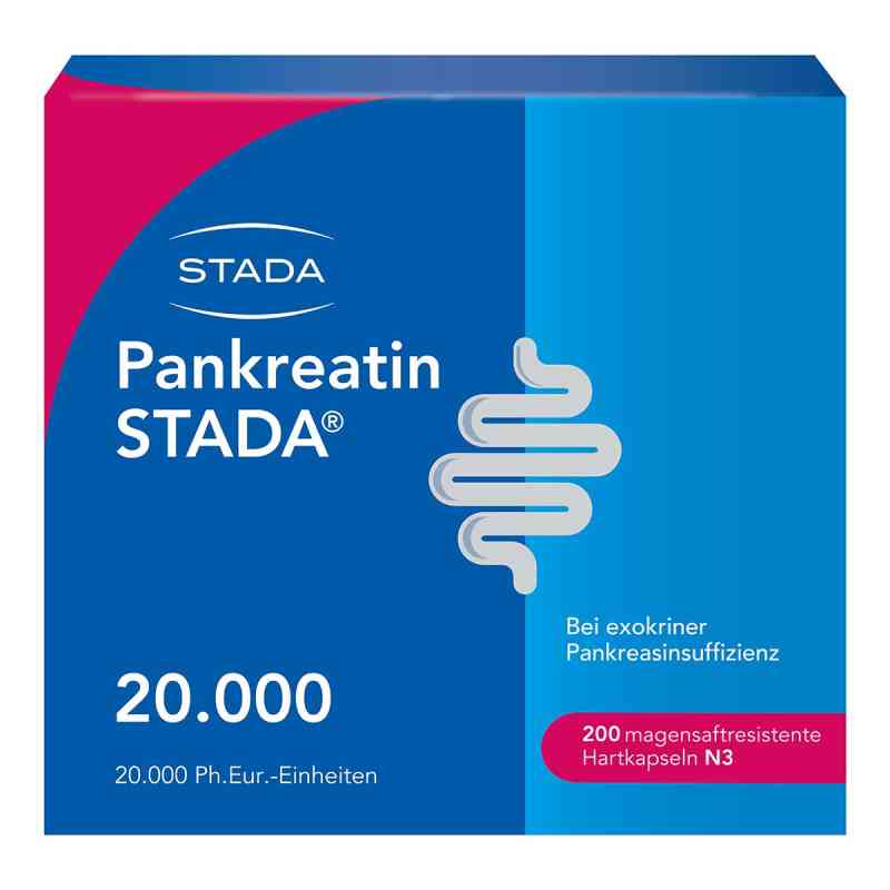 Pankreatin STADA 20.000 bei Verdauungsstörung 200 stk von STADA Consumer Health Deutschland GmbH PZN 14307771