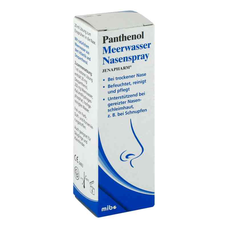 Panthenol Meerwasser Nasenspray Jenapharm 20 ml von MIBE GmbH Arzneimittel PZN 09213387