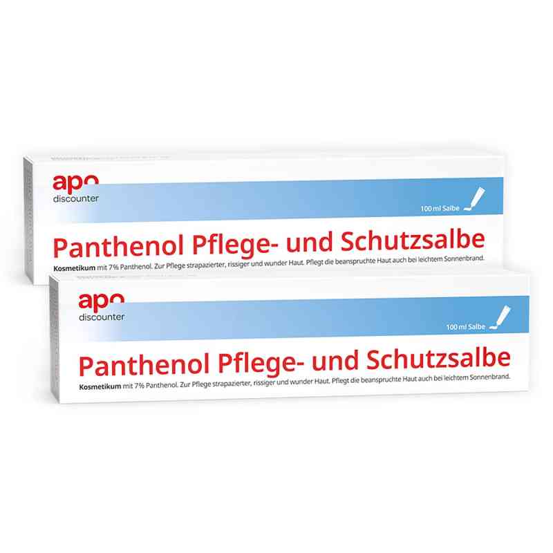 Panthenol Pflege- und Schutzsalbe von apodiscounter 2x100 ml von Pharma Aldenhoven GmbH & Co. KG PZN 08102169