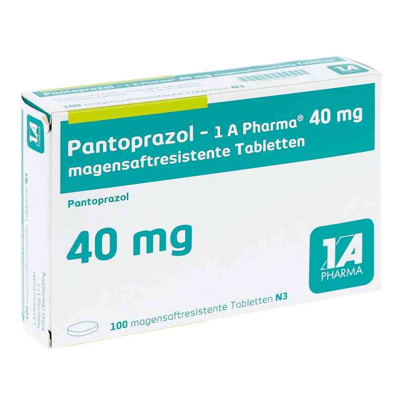 Pantoprazol-1a Pharma 40 mg magensaftresistent Tabletten 100 stk von 1 A Pharma GmbH PZN 05047070