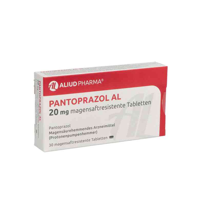 Pantoprazol AL 20mg 30 stk von ALIUD Pharma GmbH PZN 07013112
