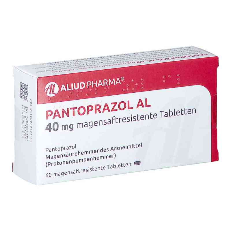 Pantoprazol AL 40mg 60 stk von ALIUD Pharma GmbH PZN 07013170