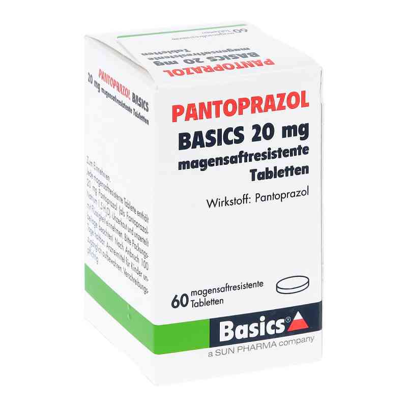 PANTOPRAZOL BASICS 20mg 60 stk von Basics GmbH PZN 03275795