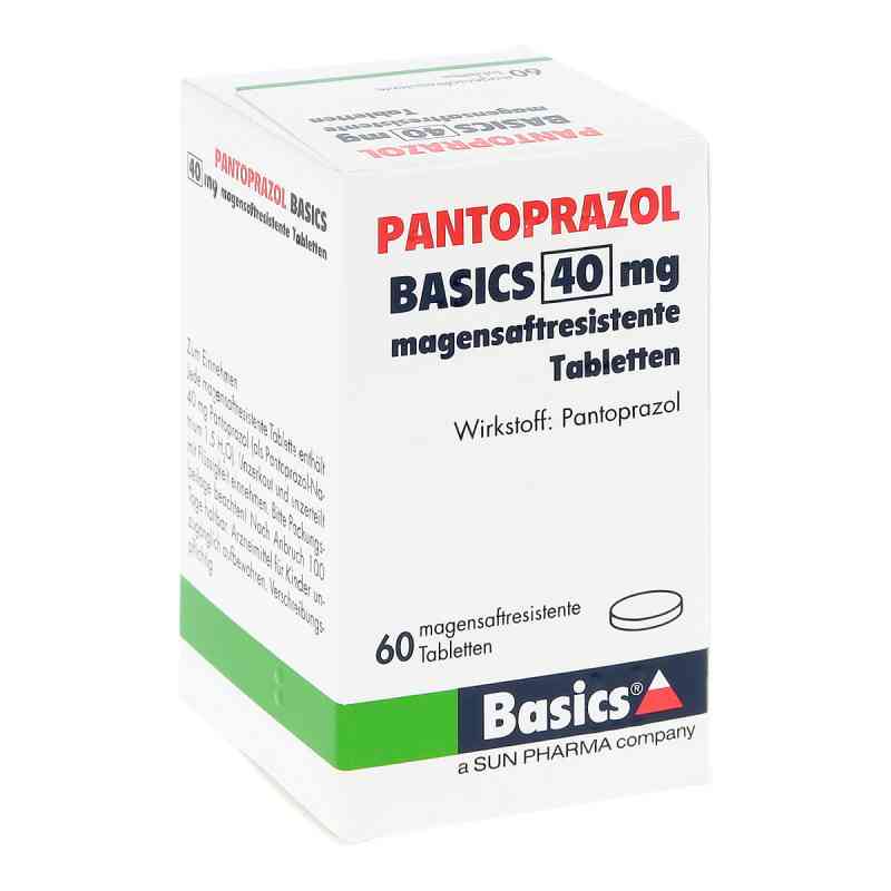 PANTOPRAZOL BASICS 40mg 60 stk von Basics GmbH PZN 03275996
