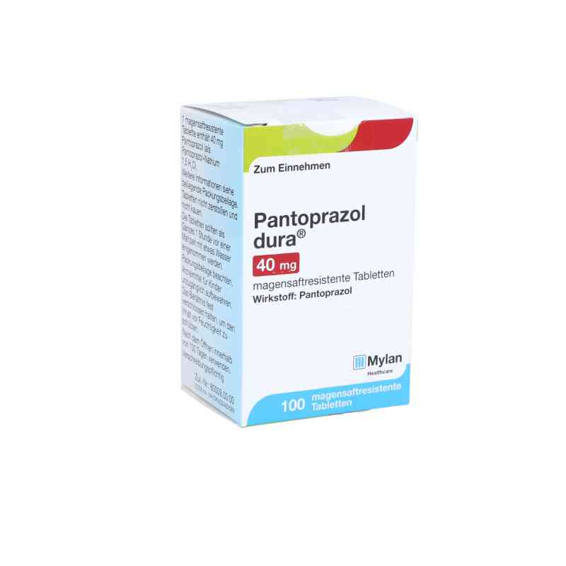 Pantoprazol dura 40mg 100 stk von Mylan Healthcare GmbH PZN 09155804