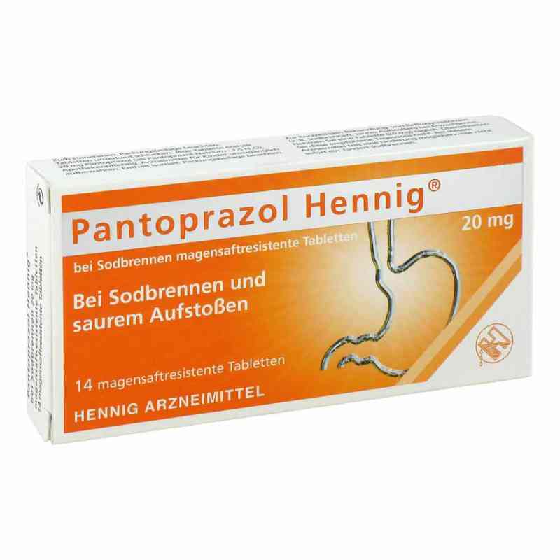 Pantoprazol Hennig bei Sodbrennen 20mg 14 stk von Hennig Arzneimittel GmbH & Co. K PZN 08439988