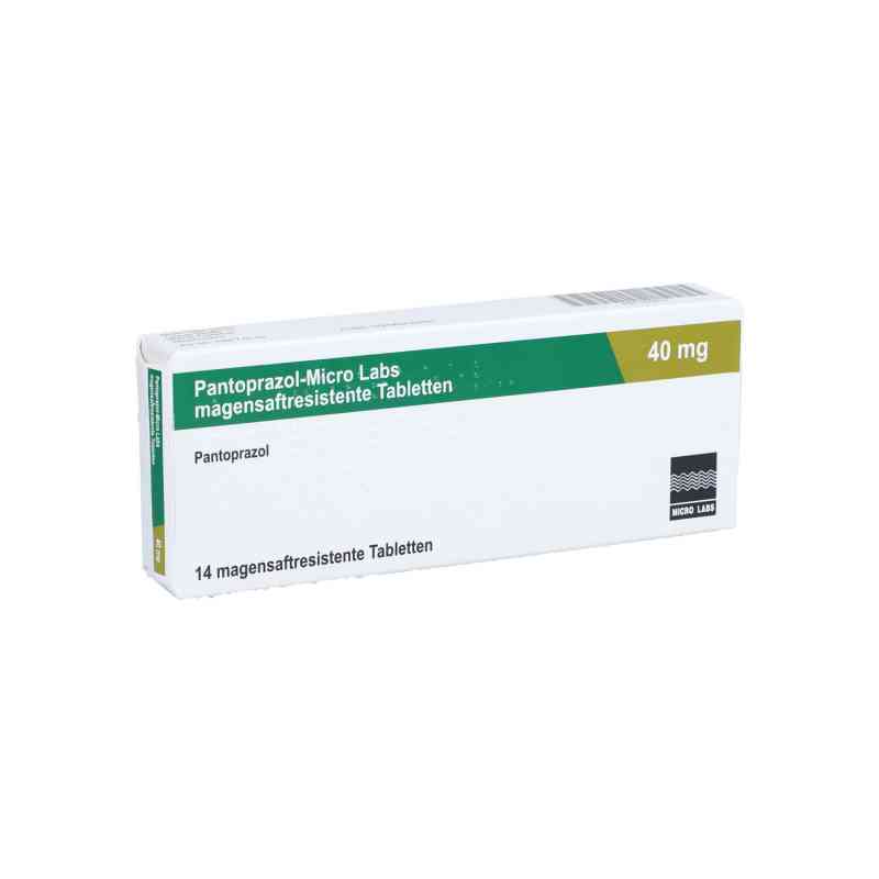 Pantoprazol-Micro Labs 40mg 14 stk von Micro Labs GmbH PZN 10516704