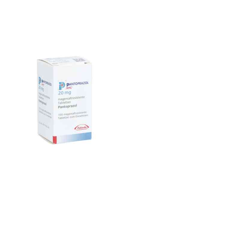 Pantoprazol Nyc 20 mg magensaftresistent Tabletten 100 stk von TAKEDA GmbH PZN 06400686