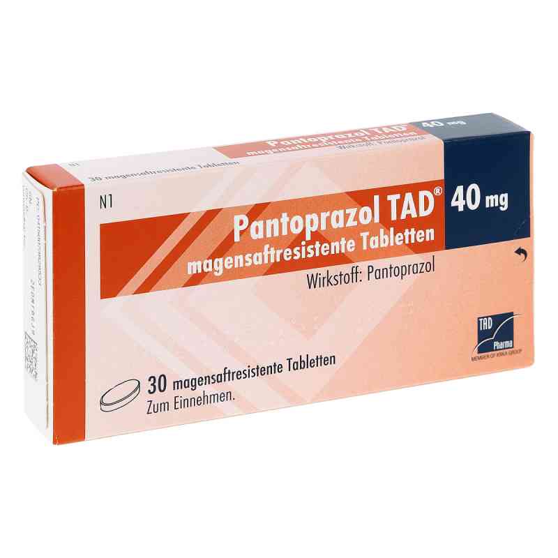 Pantoprazol TAD 40mg 30 stk von TAD Pharma GmbH PZN 07362953