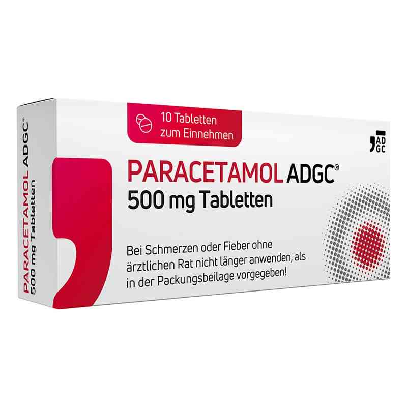 Paracetamol ADGC 500 Mg Tabletten 10 stk von Zentiva Pharma GmbH PZN 17502473