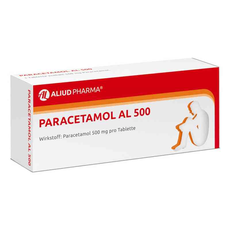 Paracetamol AL 500 bei akuten Schmerzen und Fieber 20 stk von ALIUD Pharma GmbH PZN 06718342