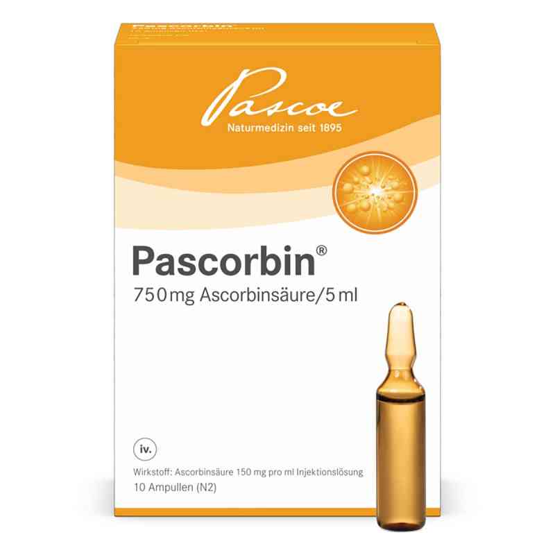 Pascorbin Injektionslösung 10X5 ml von Pascoe pharmazeutische Präparate GmbH PZN 00150343