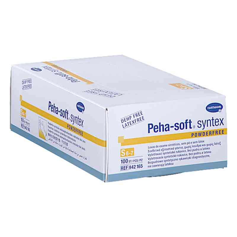 Peha-soft Syntex Unters.handsch.unste.pud.frei S 100 stk von PAUL HARTMANN AG PZN 03887989