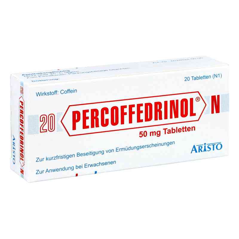 Percoffedrinol N 50mg 20 stk von Aristo Pharma GmbH PZN 02756794