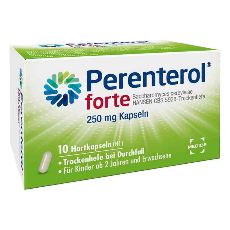 Perenterol forte 250mg 10 stk von MEDICE Arzneimittel Pütter GmbH& PZN 04796852