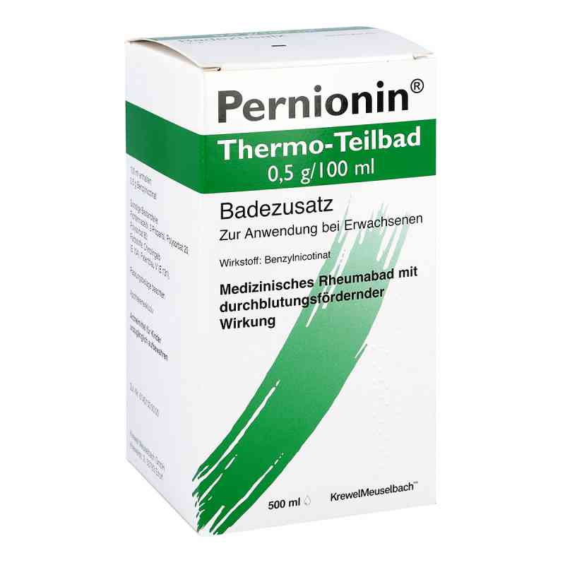 Pernionin Thermo-Teilbad 0,5g/100ml 500 ml von HERMES Arzneimittel GmbH PZN 03532163